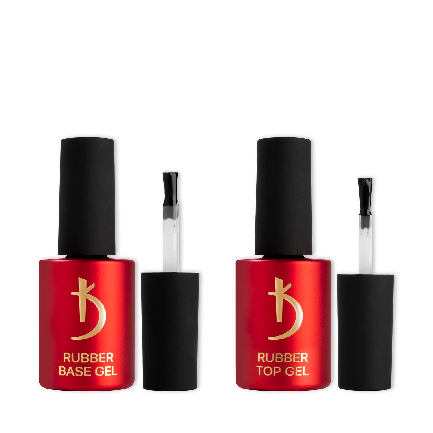Kodi Professional Rubber Base Coat & Rubber Top Coat Gel Polish (2*7ml)