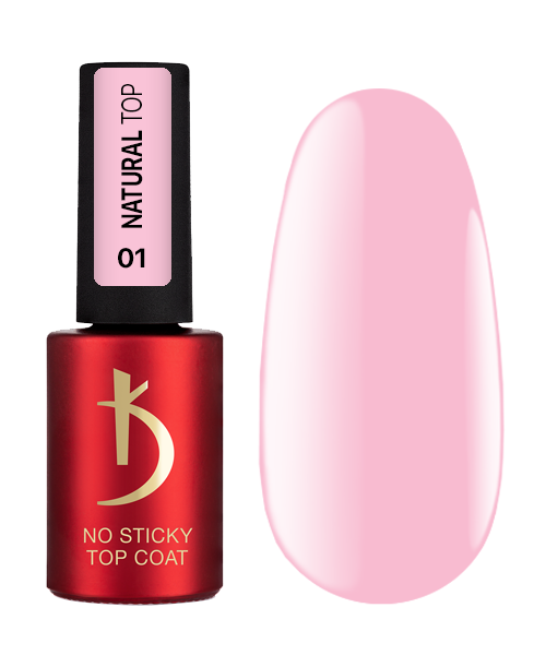 Kodi Professional No Wipe Natural Top Coat Gel Finish 01 - 7ml
