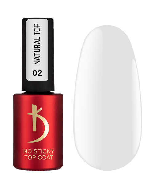 Kodi Professional No Wipe Natural Top Coat Gel Finish 02 - 7ml