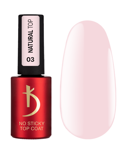 Kodi Professional No Wipe Natural Top Coat Gel Finish 03 - 7ml