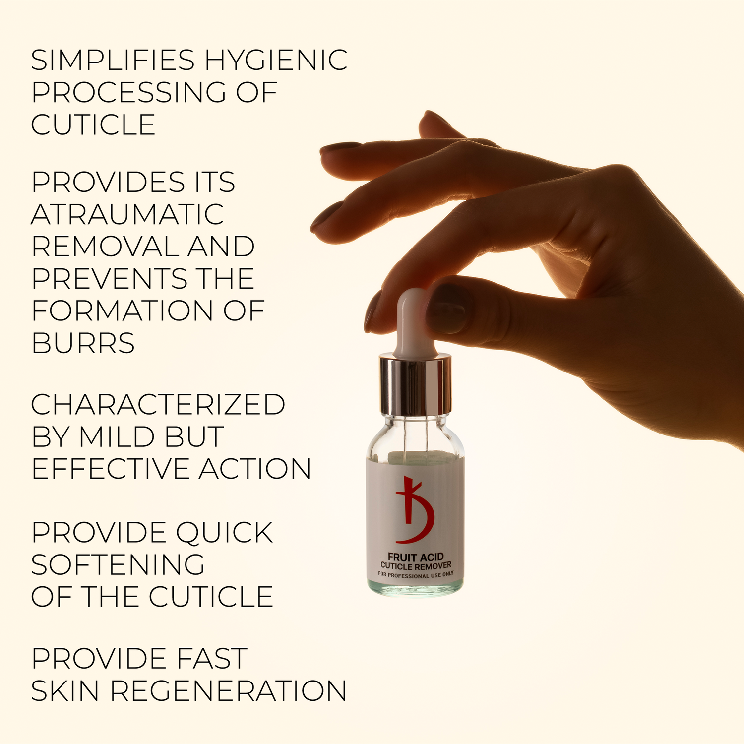 Kodi Professional Cuticle Remover Fruit Gel - Cuticle Care - 15ml