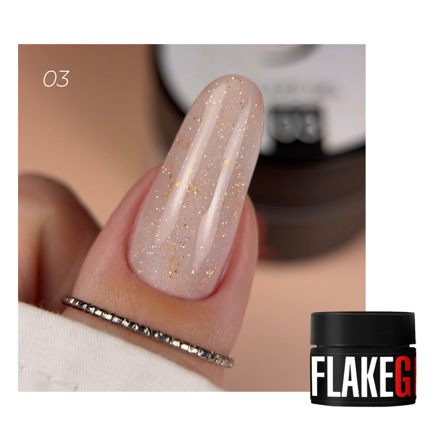 Kodi Professional Modeling Flake Gel 