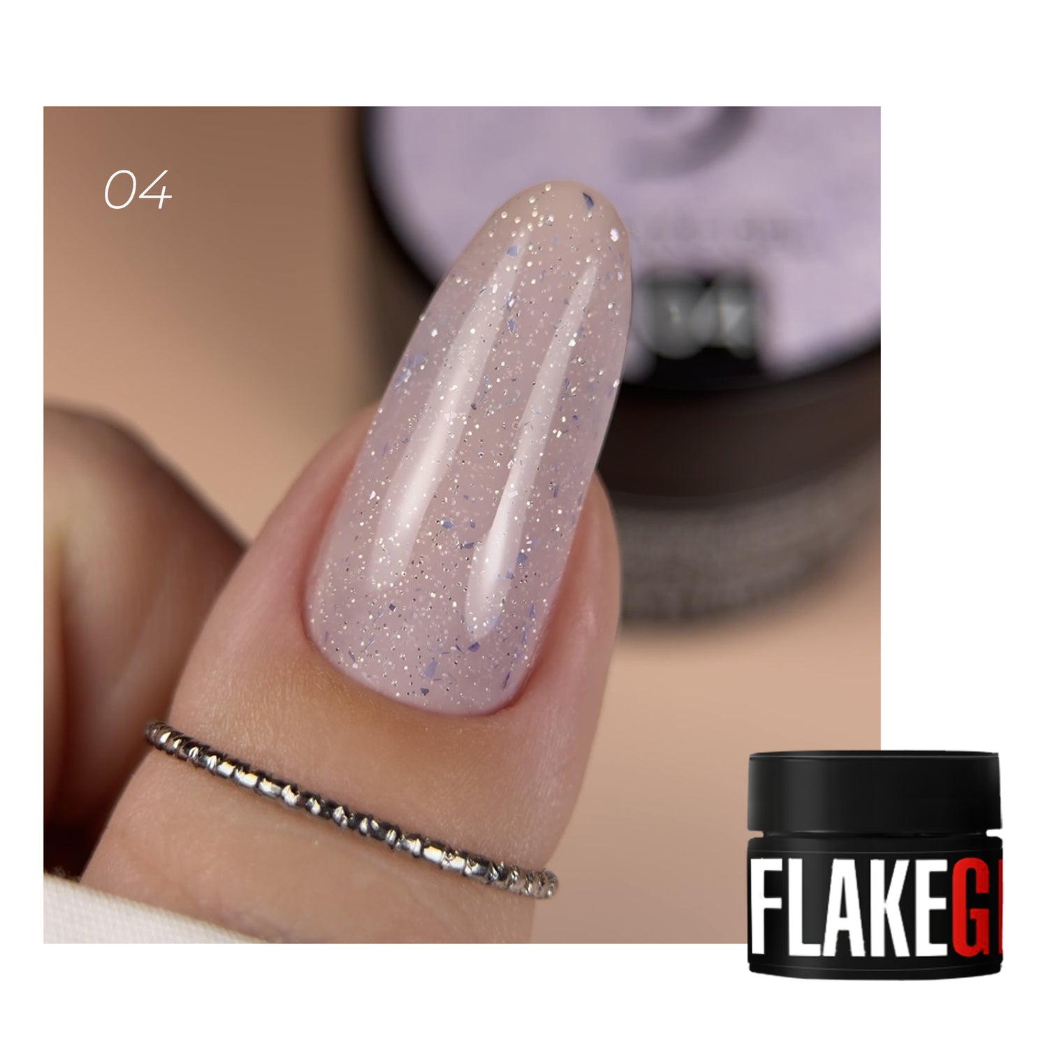 Kodi Professional Modeling Flake Gel 