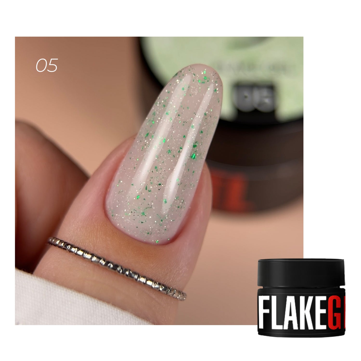 Kodi Professional Modeling Flake Gel 