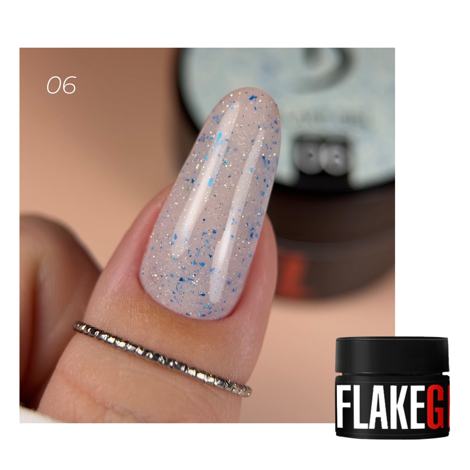 Kodi Professional Modeling Flake Gel 