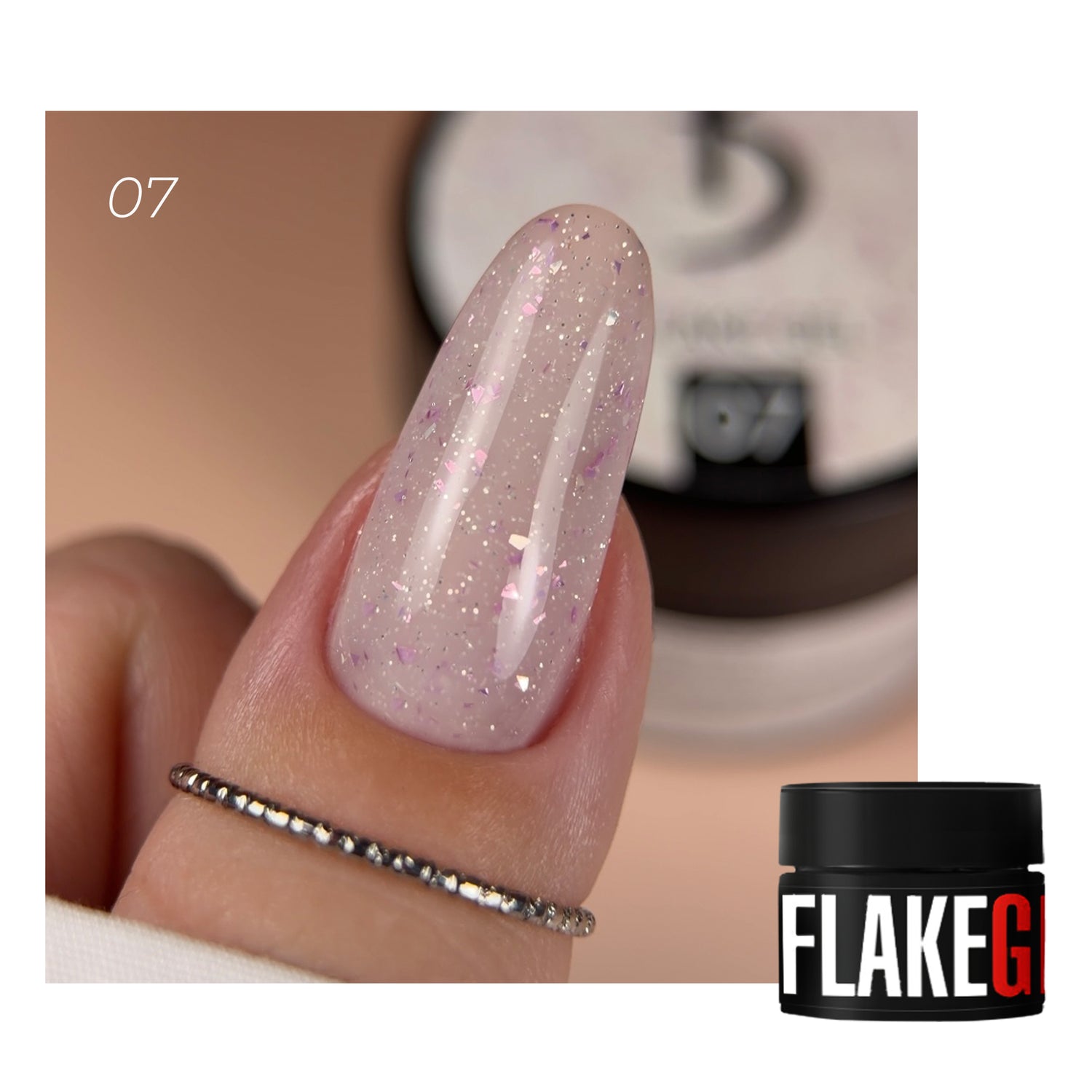 Kodi Professional Modeling Flake Gel 