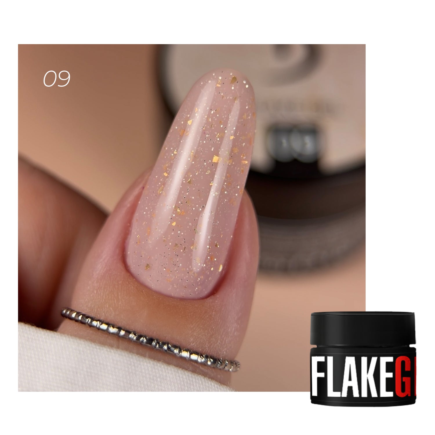 Kodi Professional Modeling Flake Gel 