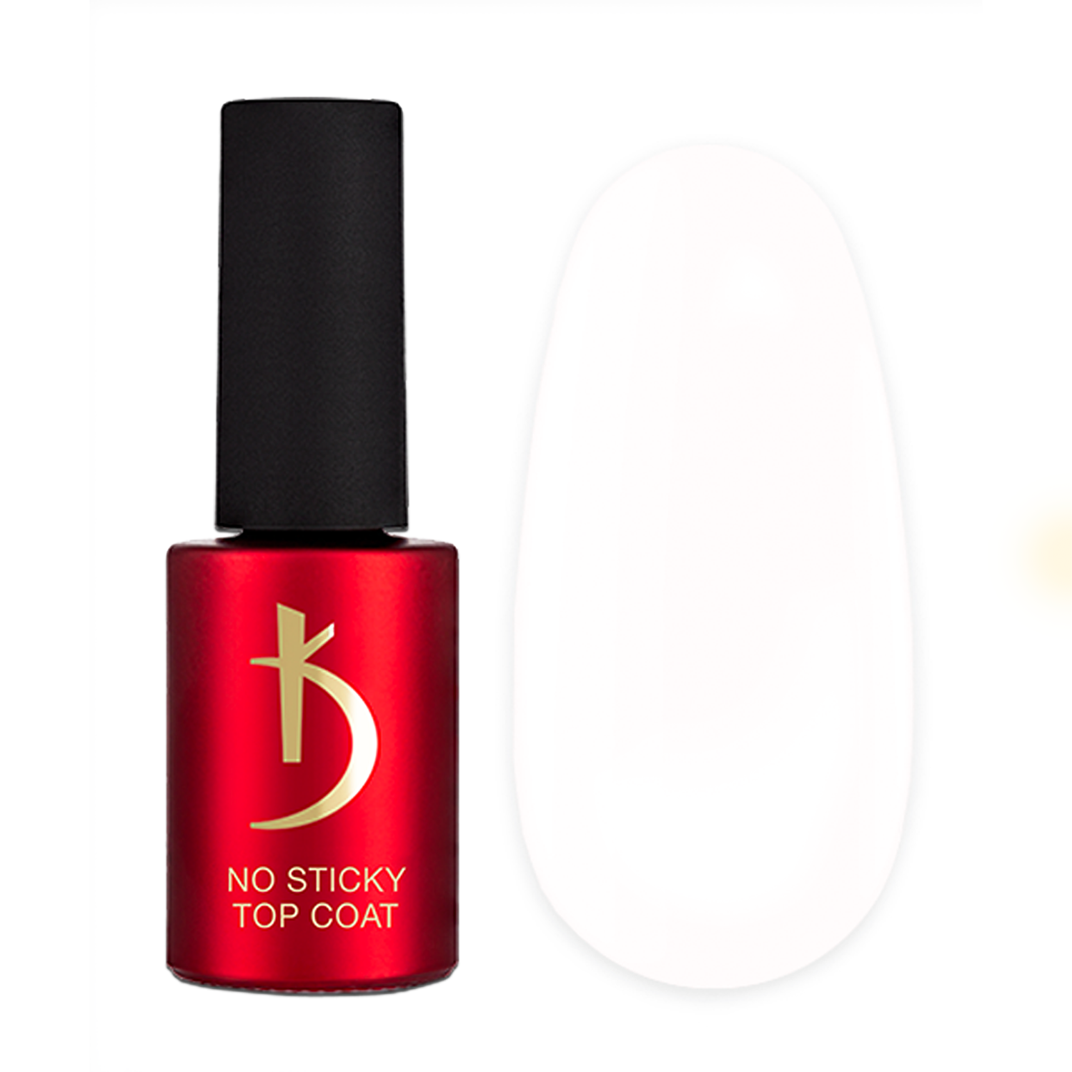 Kodi Professional No Wipe Top Coat Gel Finish Milky - 7ml