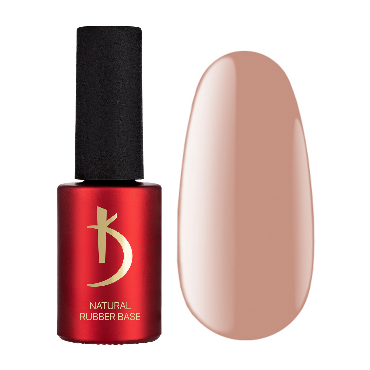 Kodi Professional Natural Rubber Base Gel Polish Dark Beige - 15 ml
