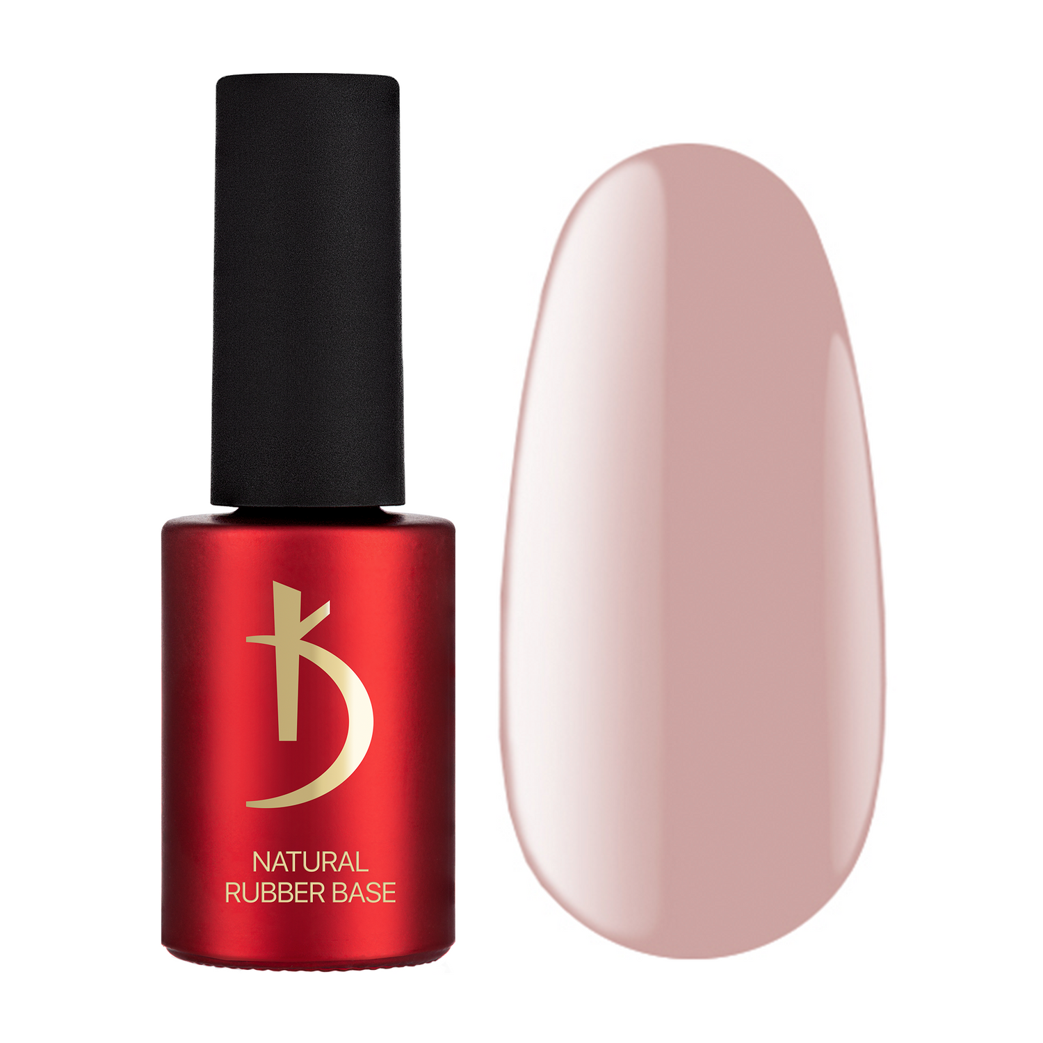 Kodi Professional Natural Rubber Base Gel Polish Tea Rose - 15 ml