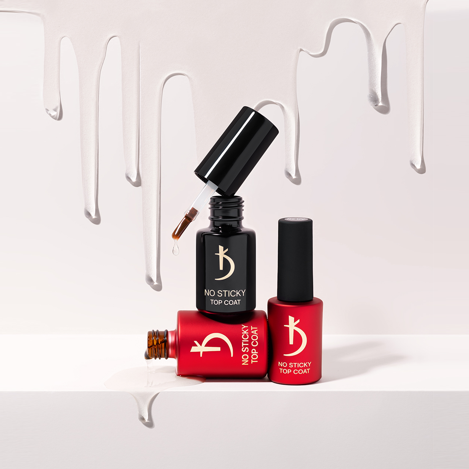 Kodi Professional No Wipe No UV Top Coat Gel Finish - 12ml